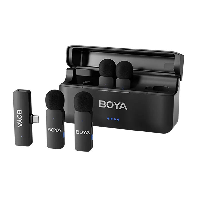 Boya BY-V4 + Case