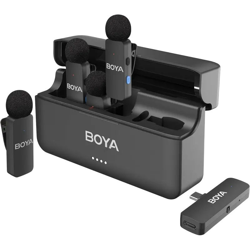 Boya BY-V4 + Case