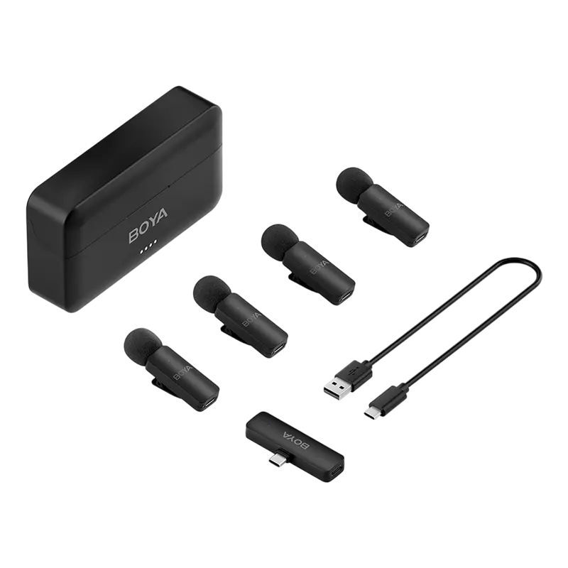 Boya BY-V4 + Case