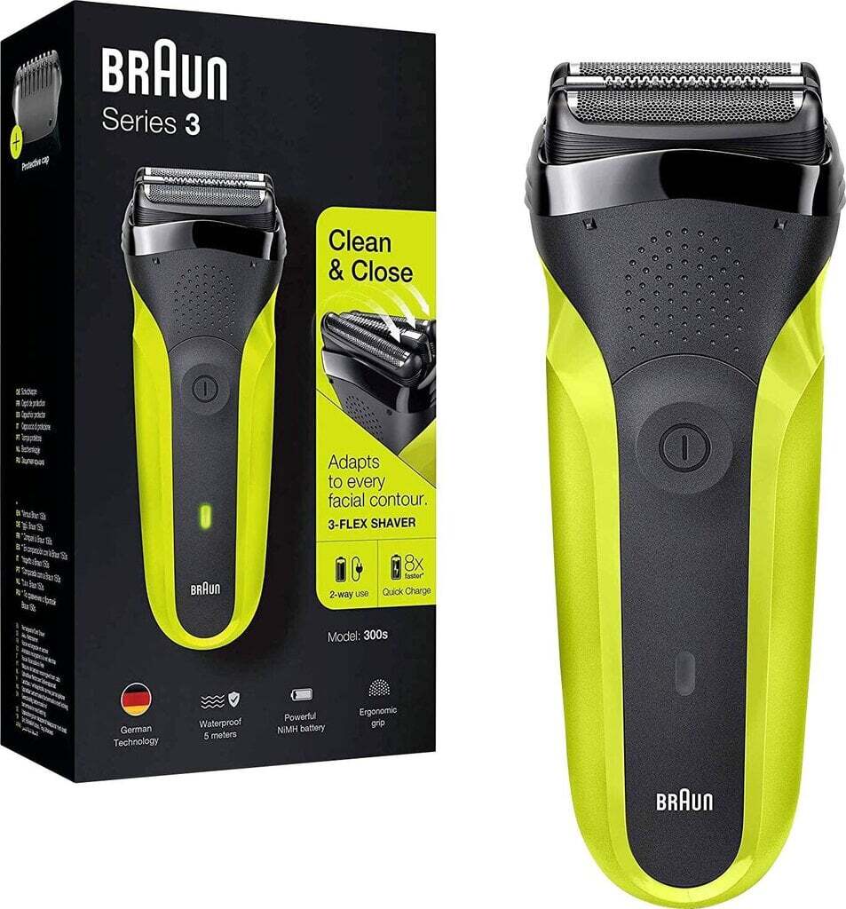 Braun 300S Green