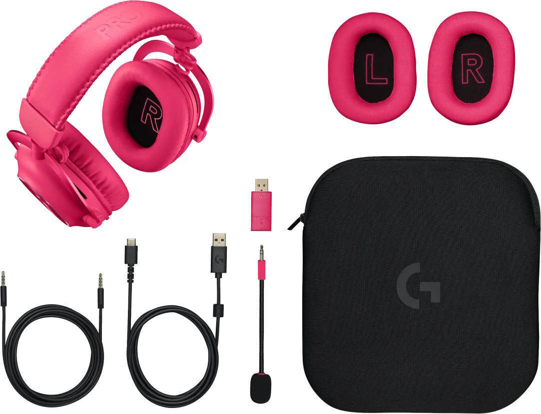 Logitech G Pro X 2 / Wireless Gaming Pink