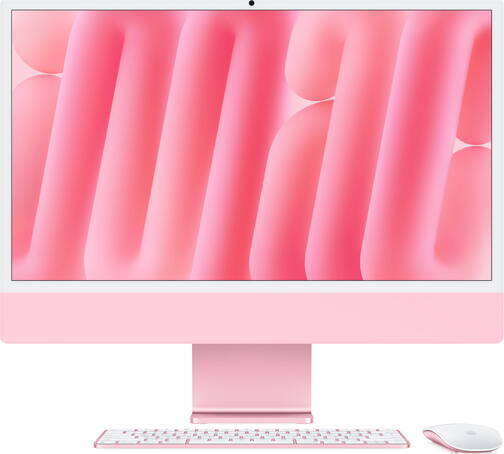 Apple iMac / 24 Retina 4.5K / Apple M4 / 8-core CPU 8-core GPU / 16Gb RAM / 256Gb SSD / Mac OS Sequoia Pink