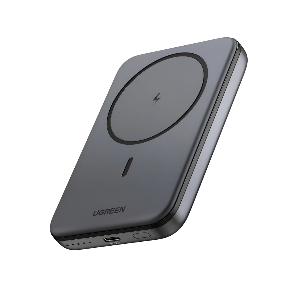 UGREEN Mini Magnetic Wireless Qi 10000mAh 20W Grey