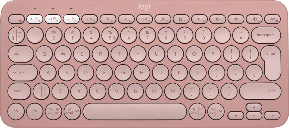 Logitech Pebble Keys 2 K380S / English Pink