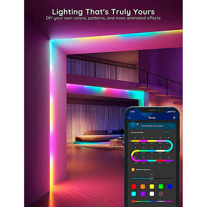 GOVEE RGBIC Basic LED Strip Light 5m / H618A3D1