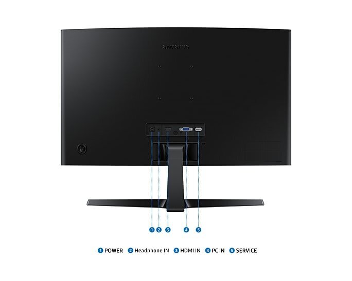 Samsung Essential S27D366G / 27 FullHD Curved-VA 100Hz