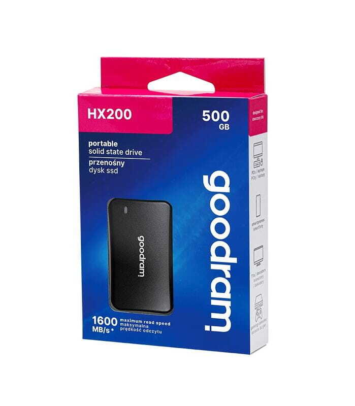 GOODRAM HX200 500GB / SSDPR-HX200-500