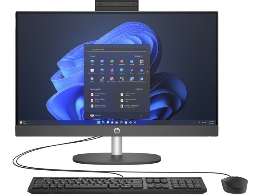 HP ProOne 240 G10 / 23.8 IPS FullHD / Core i5-1335U / 16GB DDR4 / 512GB SSD / Intel Iris Xe / Windows 11 Pro / 936H6EA