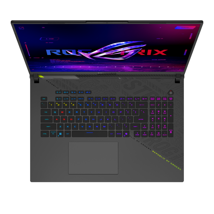 ASUS ROG Strix G18 G814FP / 18 ROG Nebula IPS 240Hz / Ryzen 9 9955HX / 32GB DDR5 / 1TB NVMe / GeForce RTX5070 8GB GDDR7