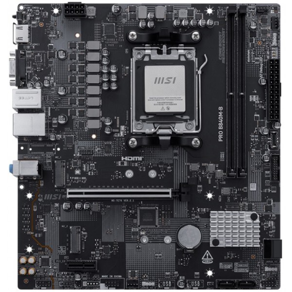 MSI PRO B840M-B mATX AM5 DDR5