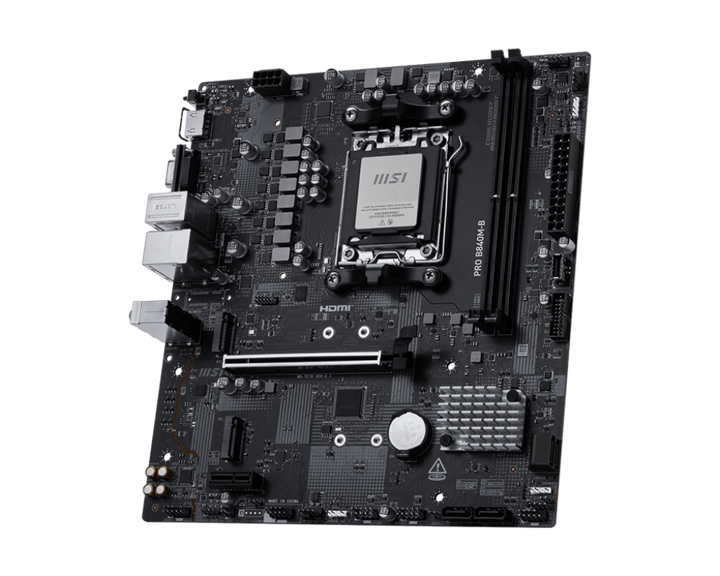 MSI PRO B840M-B mATX AM5 DDR5