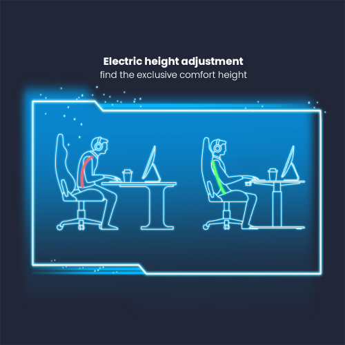 Lumi GMD06-1 / Computer Gaming Desk