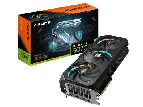 GIGABYTE GeForce RTX 5070 Ti GAMING OC 16G / 16GB GDDR7 256bit / GV-N507TGAMING-OC-16GD