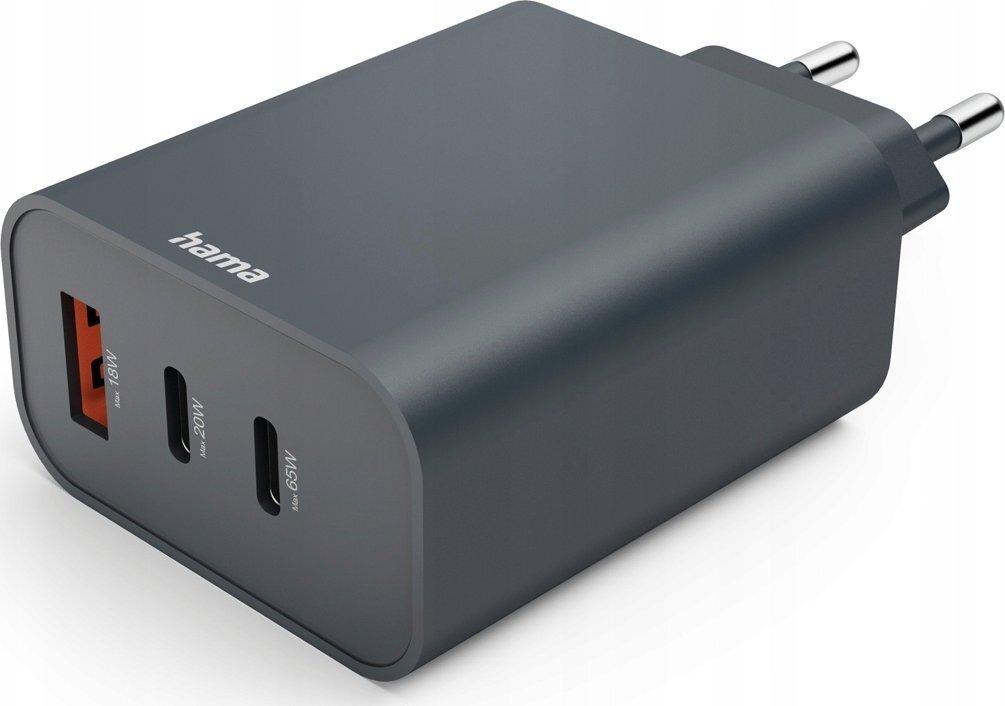 HAMA Fast Charger 65W / 86445 Grey