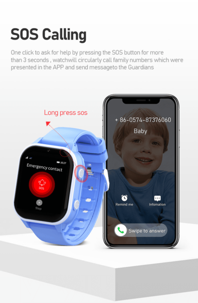 Wonlex KT19 Pro 4G Blue