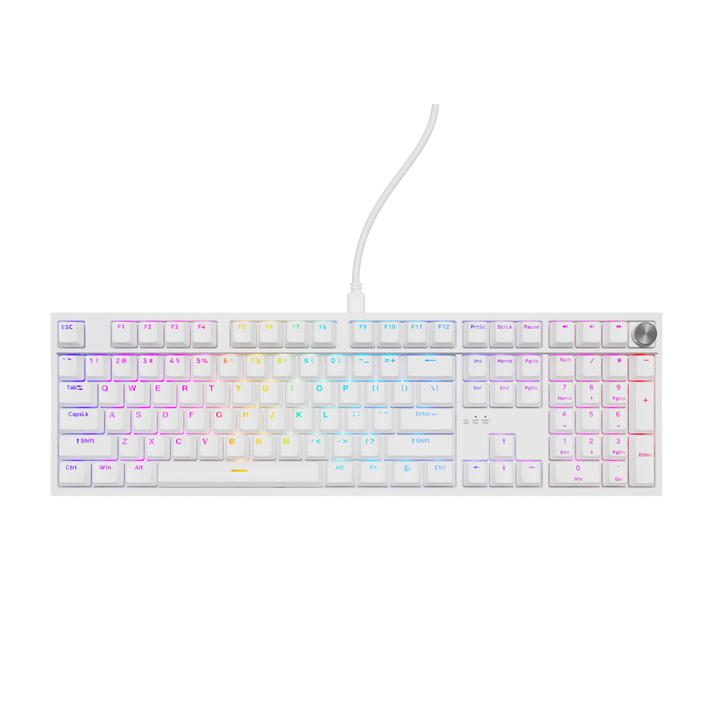 Genesis Thor 404 / Gateron Yellow Pro / English White