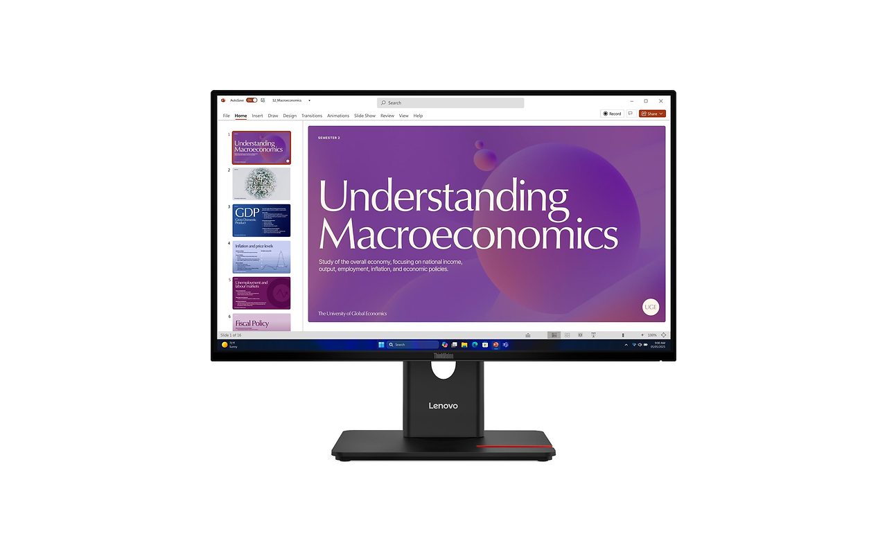 Lenovo ThinkVision T24D-40 / 24 IPS FullHD 120Hz Black