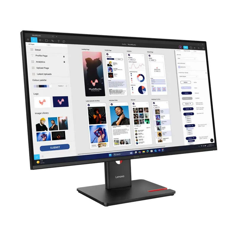 Lenovo ThinkVision T32UD-40 / 31.5 IPS 4K UHD Black