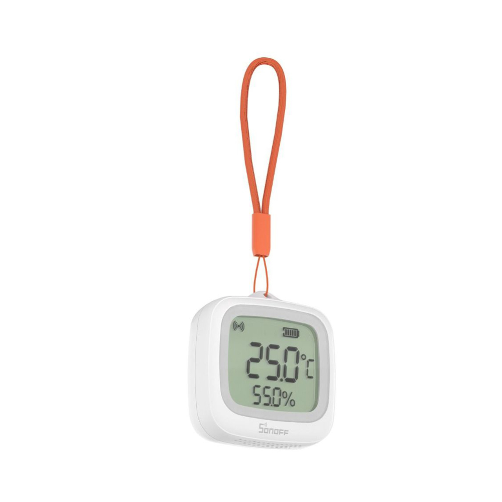 Sonoff Zigbee LCD Smart Temperature Humidity Sensor IP65 / SNZB-02WD White