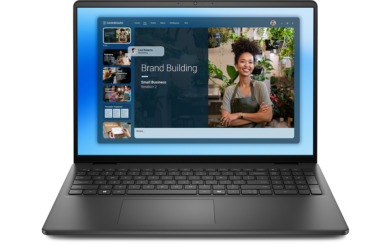 DELL 16 DC16250 / 16 IPS FullHD+ / Core 5 120U / 16Gb DDR5 / 512Gb SSD