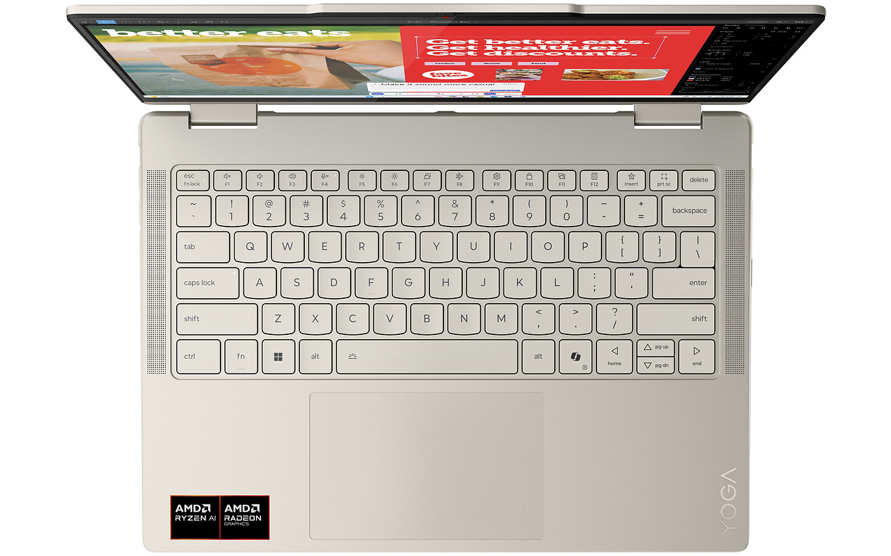 Lenovo Yoga 7 2-in-1 14AKP10 / 14 Touch OLED  WUXGA 400nits / Ryzen AI 5 340 / 16GB LPDDR5x / 1TB SSD / Windows 11 HOME