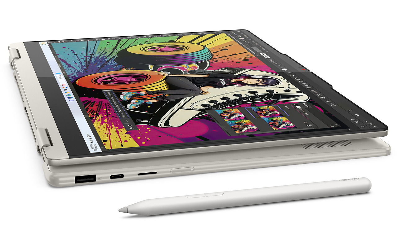 Lenovo Yoga 7 2-in-1 14AKP10 / 14 Touch OLED / Ryzen AI 50 TOPS / 16GB LPDDR5x / 1TB SSD / Radeon 860M / Windows 11 HOME