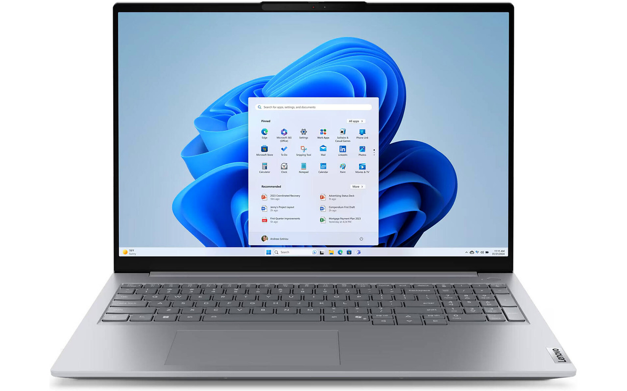 Lenovo ThinkBook 16 G8 IRL / 16 FullHD+ / Core i5-13420H / 16Gb DDR5 / 512Gb SSD