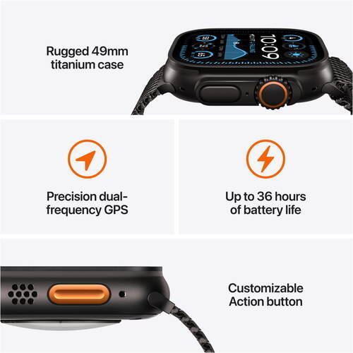 Apple Watch Ultra 2 GPS + Cellular MX4R3 49mm