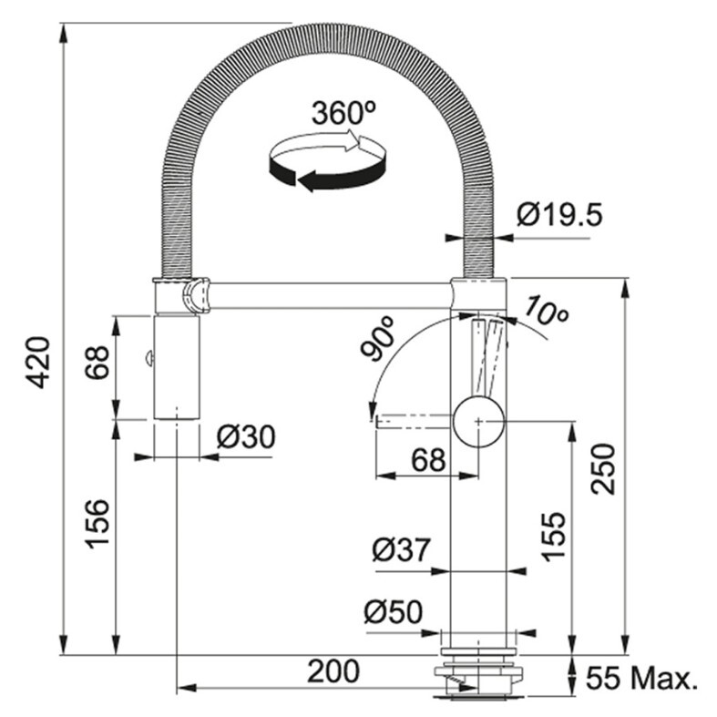 FRANKE 115.0393.975
