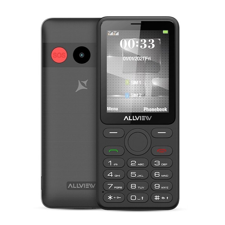AllView M30 LUNA 2G / 2GB 32MB / 1400 mAh Grey