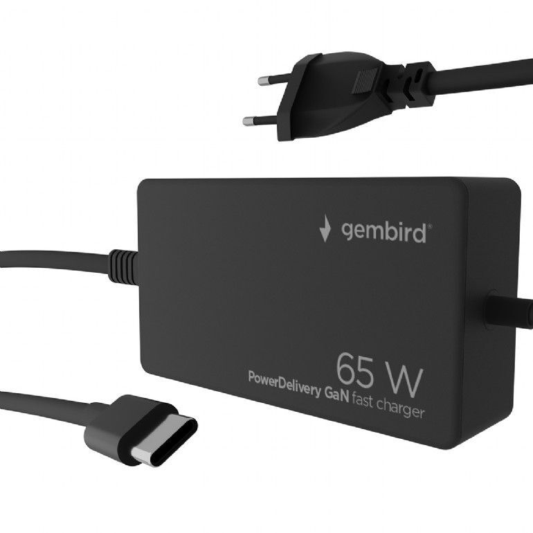 Gembird NPA-AC-PDQC65-01 Black