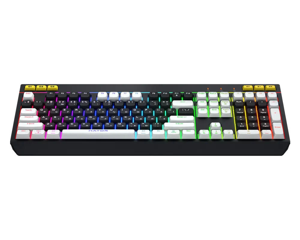 HATOR Icefall RGB / EN/UA Black