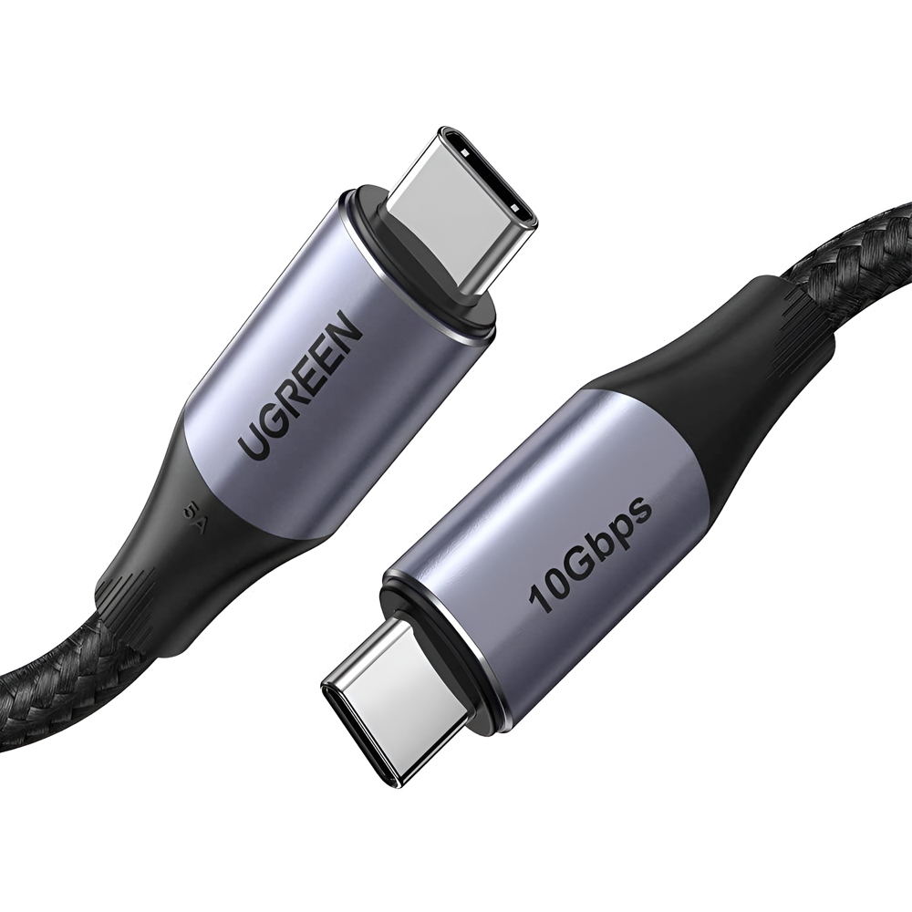 UGREEN US355 / 1M 5A 100W Thunderbolt Black