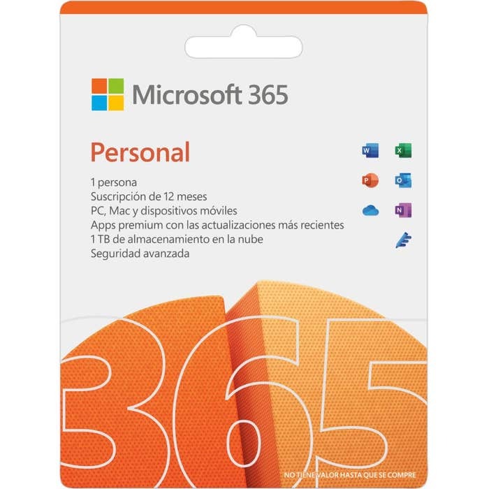 Microsoft 365 Personal Subscr 1year English
