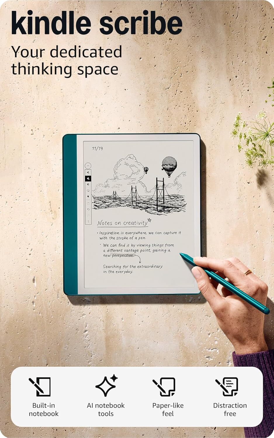 Amazon Kindle Scribe 1st Gen 64GB 2024