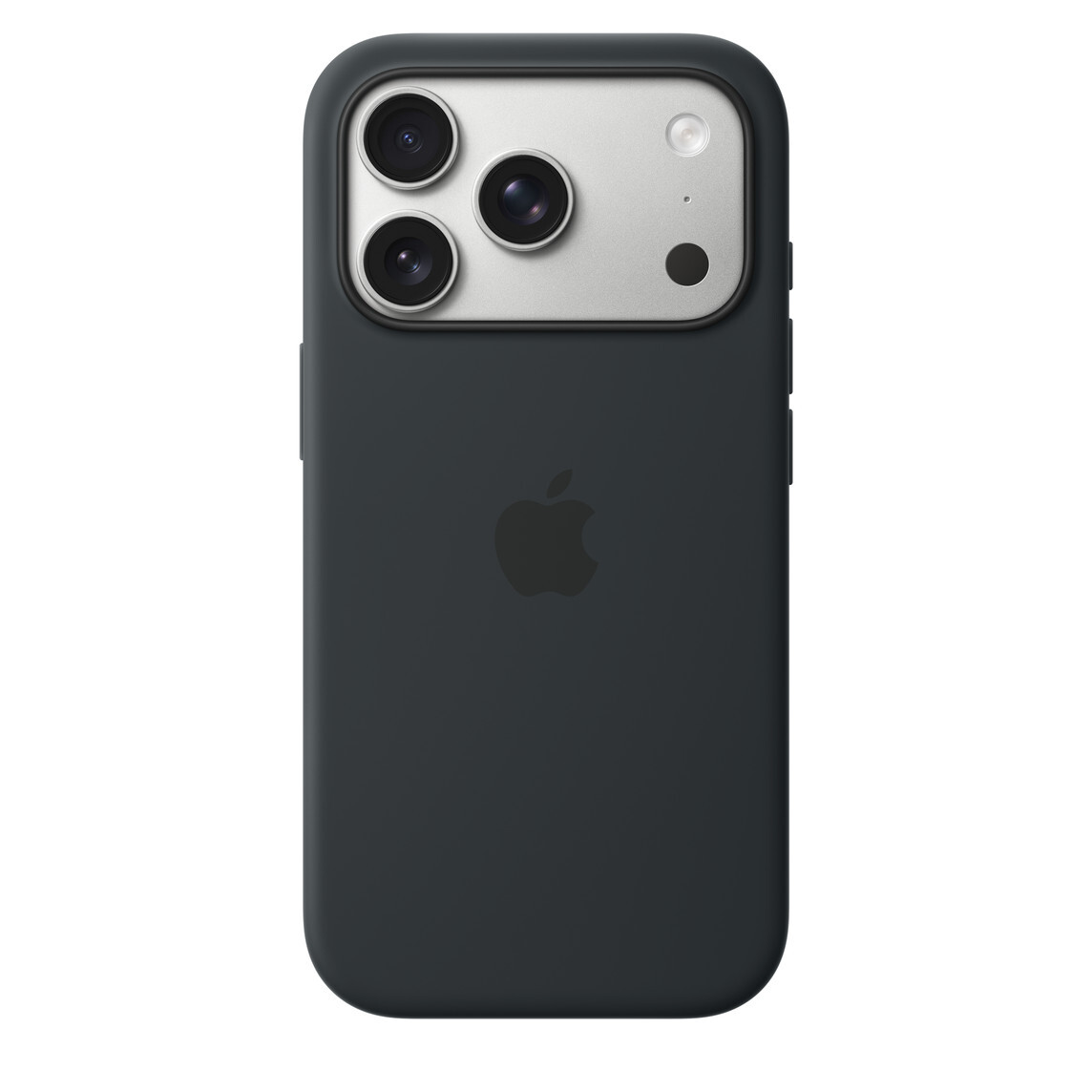 Apple Silicone Case with MagSafe for 17 Pro Black