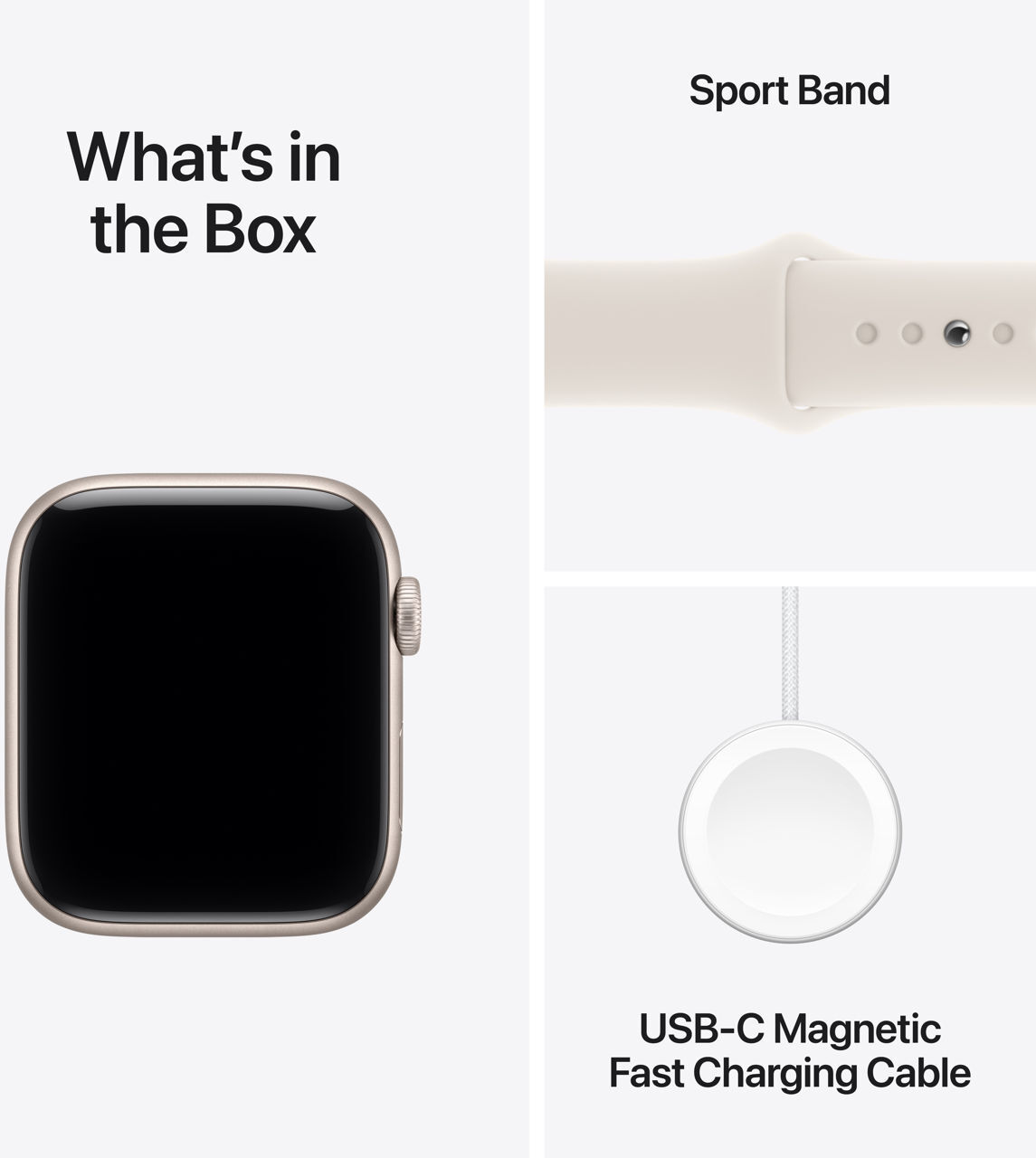 Apple Watch SE 3 40mm / Sport Band Beige