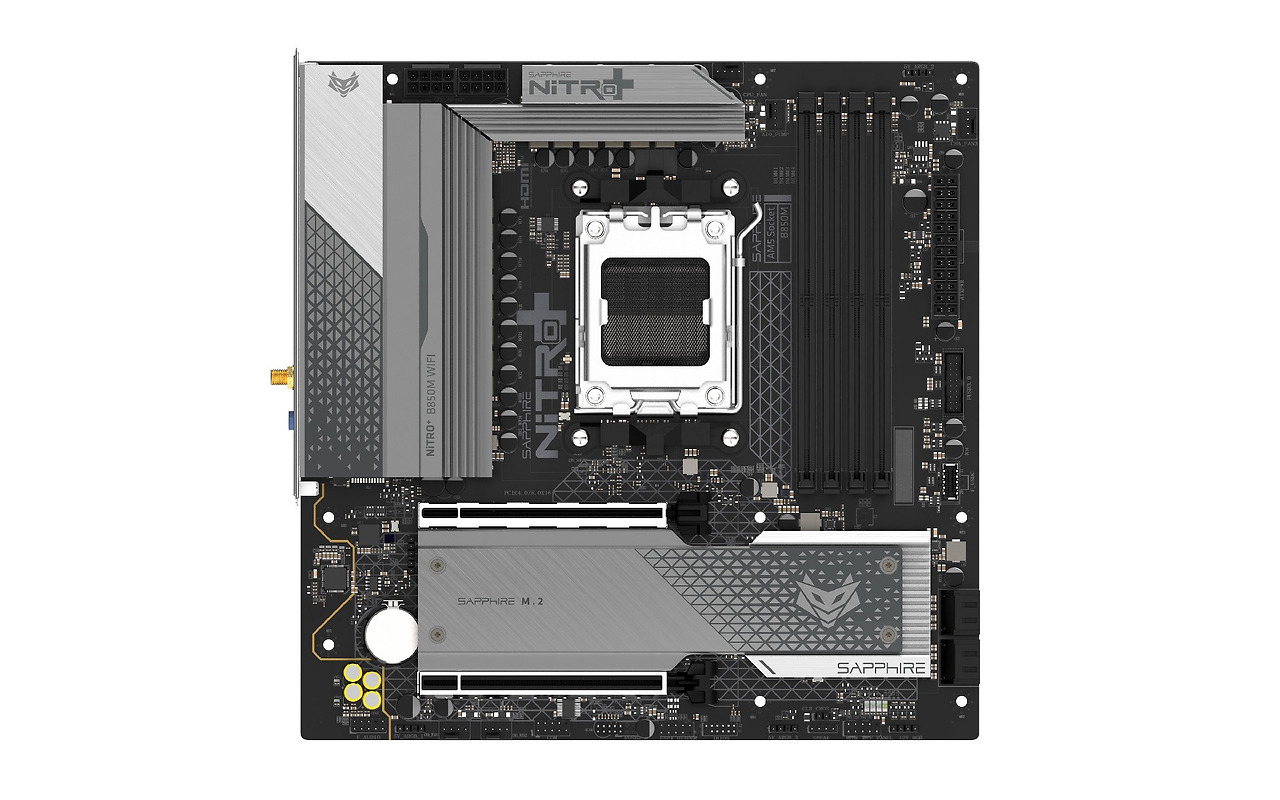 Sapphire NITRO+ B850M WIFI mATX Black