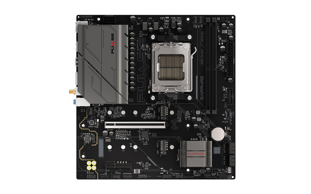 Sapphire PULSE A620AM mATX Black