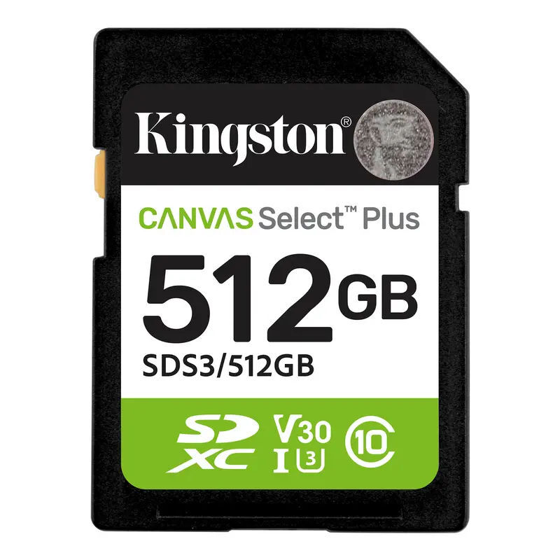 Kingston Canvas Select Plus Gen3 SDXC / SDS3/512GB