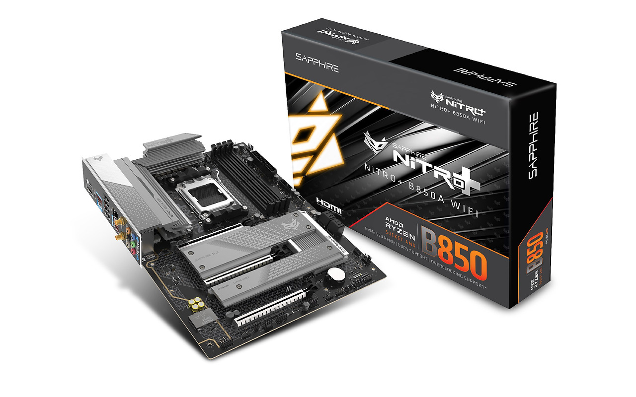 Sapphire NITRO+ B850A WIFI 7 ATX