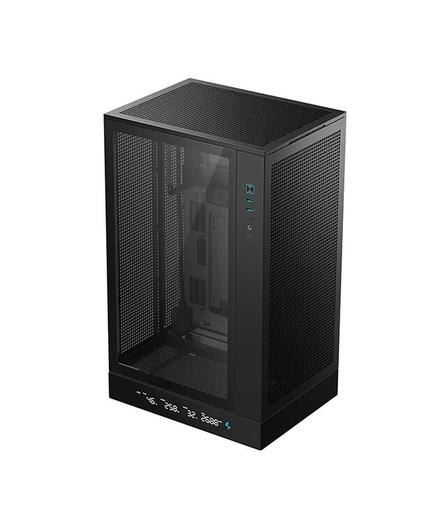 Deepcool CH270 DIGITAL / mATX Black