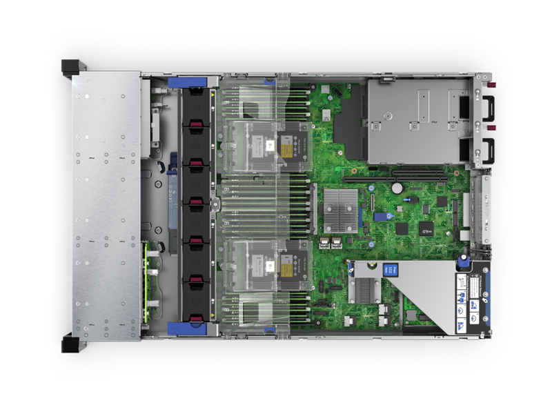 HPE DL380 GEN10 2U / 2x Gold 6138 / 256GB DDR4 / 480GB M.2 RISER / 1200GB SAS / 1+1 500W / NO OS