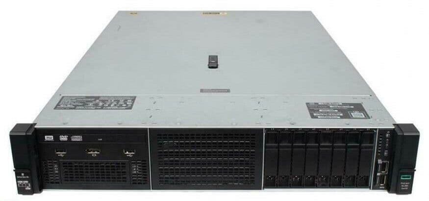 HPE DL380 GEN10 2U / 2x Silver 4208 / 128GB DDR4 / 480GB M.2 RISER / 1+1 500W / iLO / NO OS
