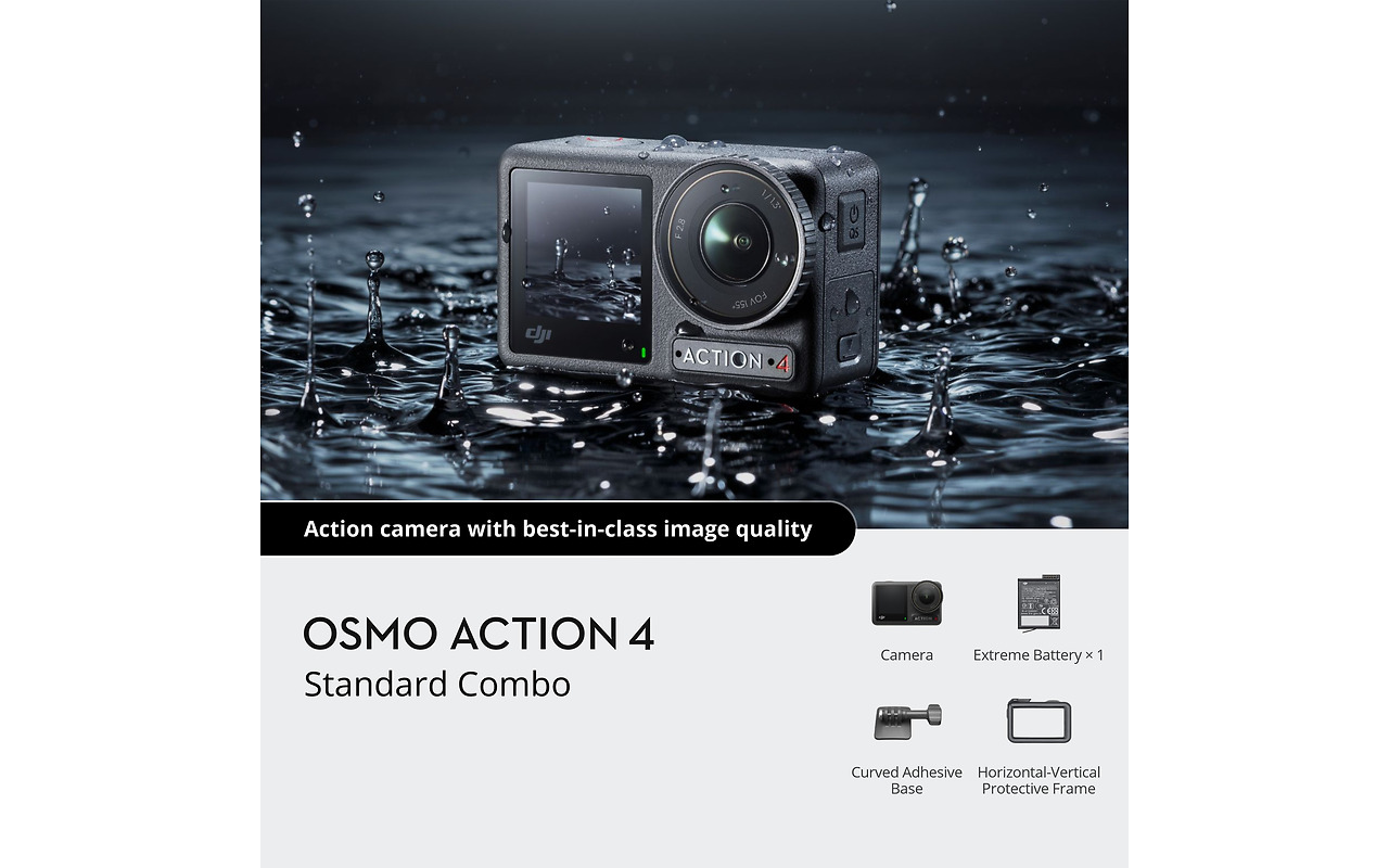 DJI Osmo Action 4 Standard Combo Black