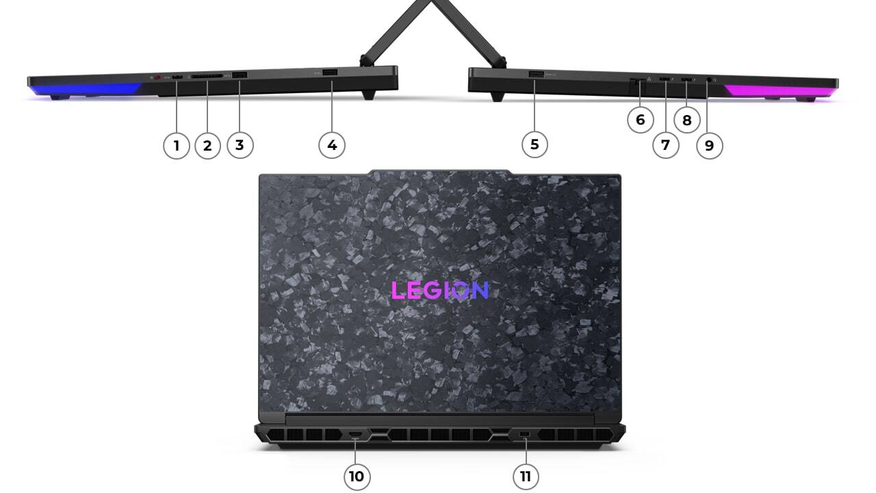 Lenovo Legion 9 18IAX10 / 18 IPS 4K 240Hz / Core Ultra 9 275HX / 64Gb DDR5 / 2x 2Tb SSD / GeForce RTX 5090 24Gb
