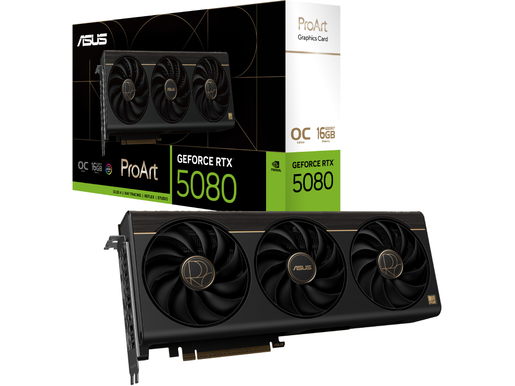 ASUS GeForce RTX 5080 16GB GDDR7 ProArt OC 256bit / PROART-RTX5080-O16G