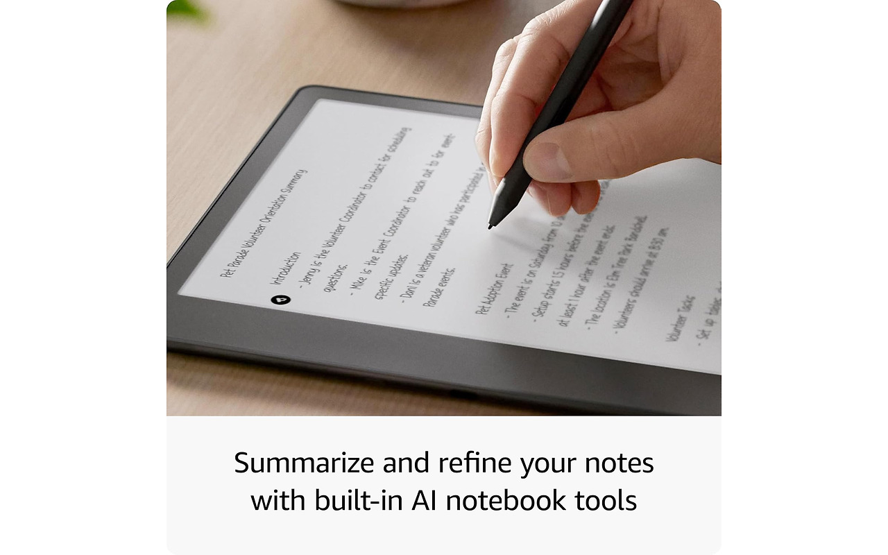 Amazon Kindle Scribe 2022 with Premium Pen / 10.2 16GB Black