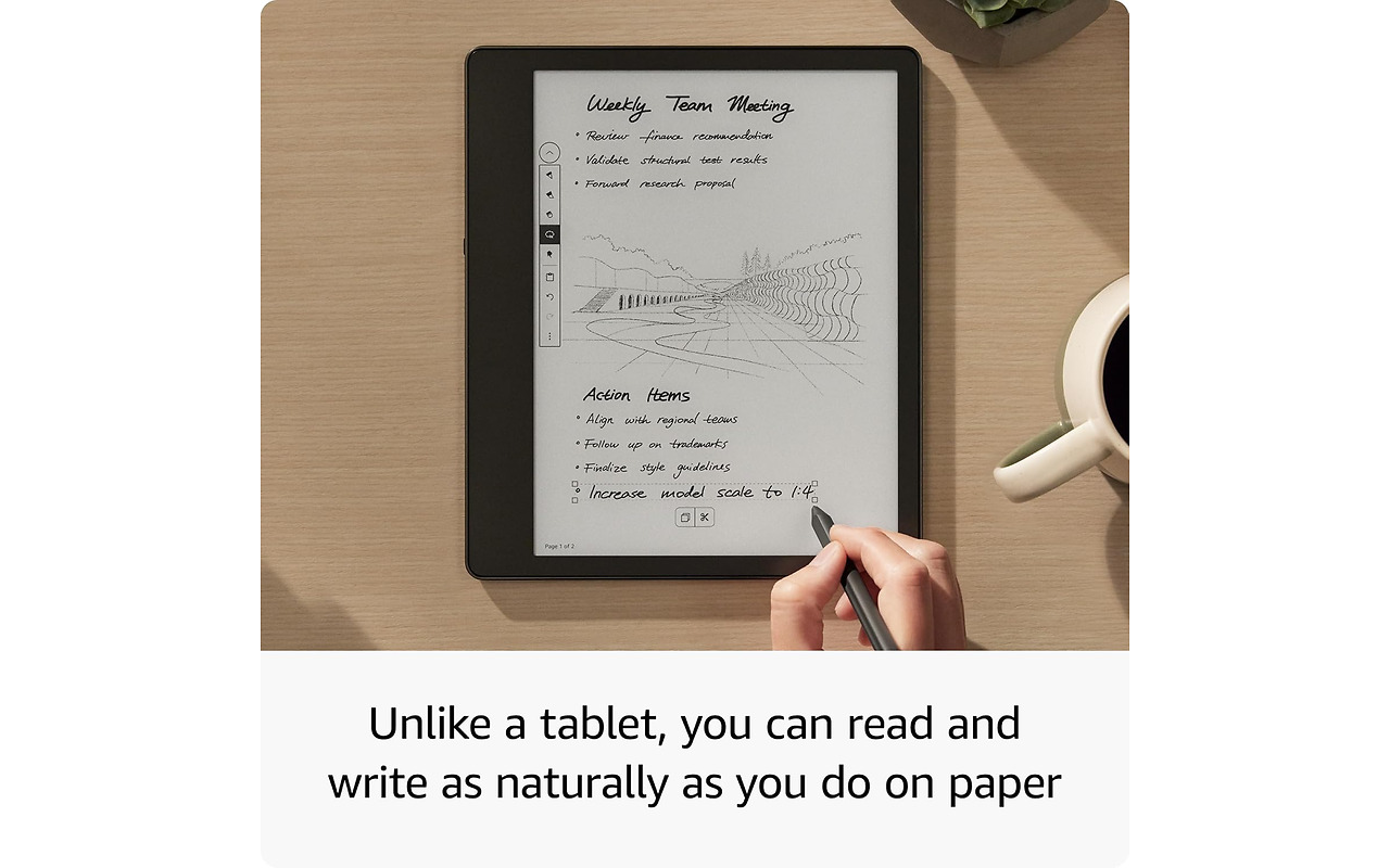 Amazon Kindle Scribe 2022 with Premium Pen / 10.2 16GB Black