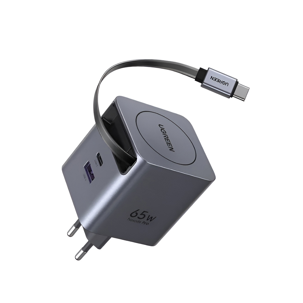 UGREEN X615 / Retractable 65W Graphite